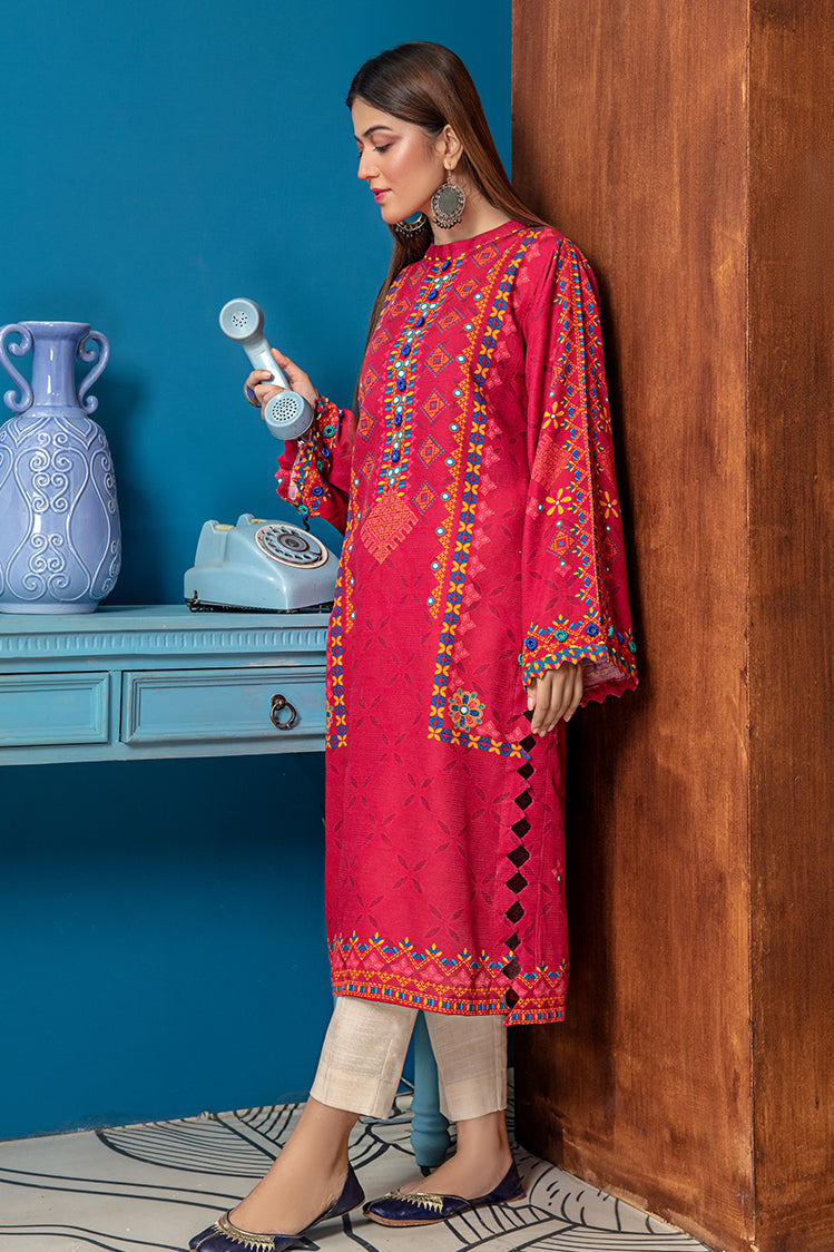 Ellena - 1-PC Kurti Unstitched Khaddar