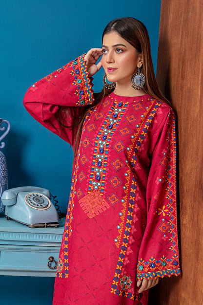 Ellena - 1-PC Kurti Unstitched Khaddar