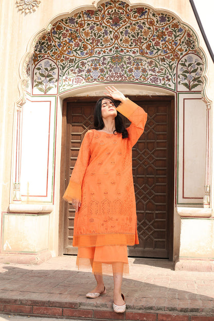 Lyla - Embroidered Schiffli Kurta (LP21003)