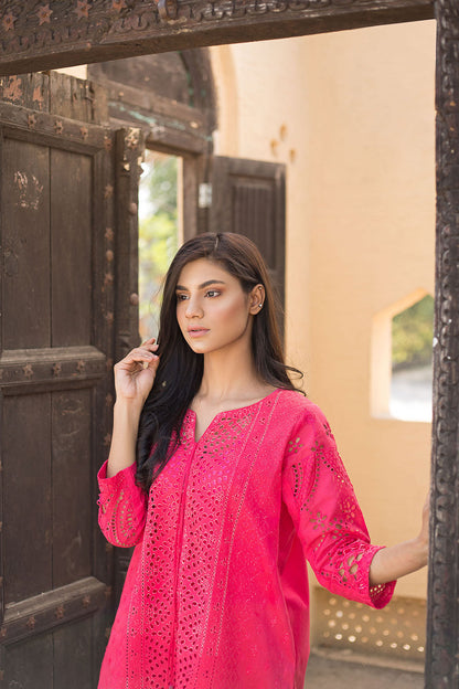 Lyla - Embroidered Schiffli Kurta (LP210002)