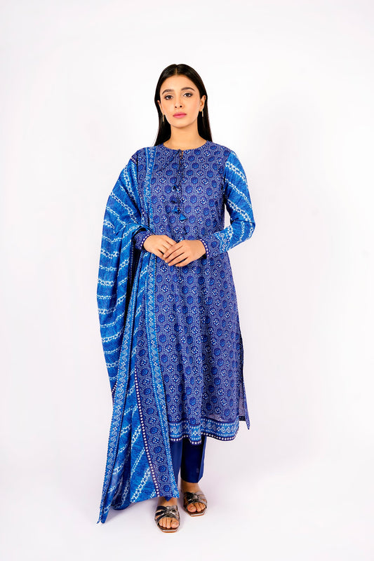 Kayseria - 3 Piece Cotton Lawn Suit