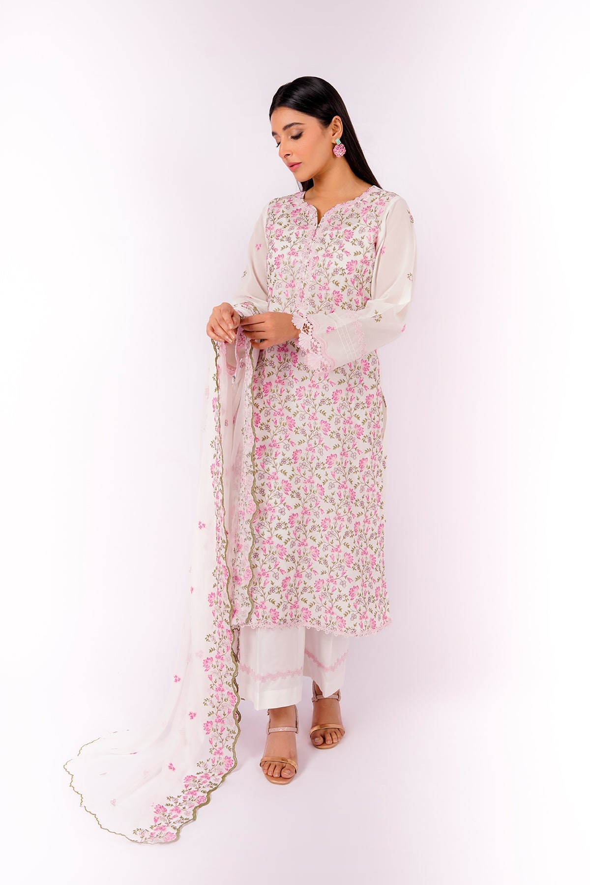 Kayseria - 3 Piece Swiss Lawn Suit