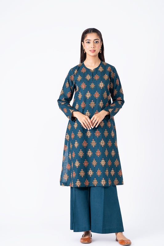 Kayseria - 2 Piece Slub Khaddar Shirt & Shalwar