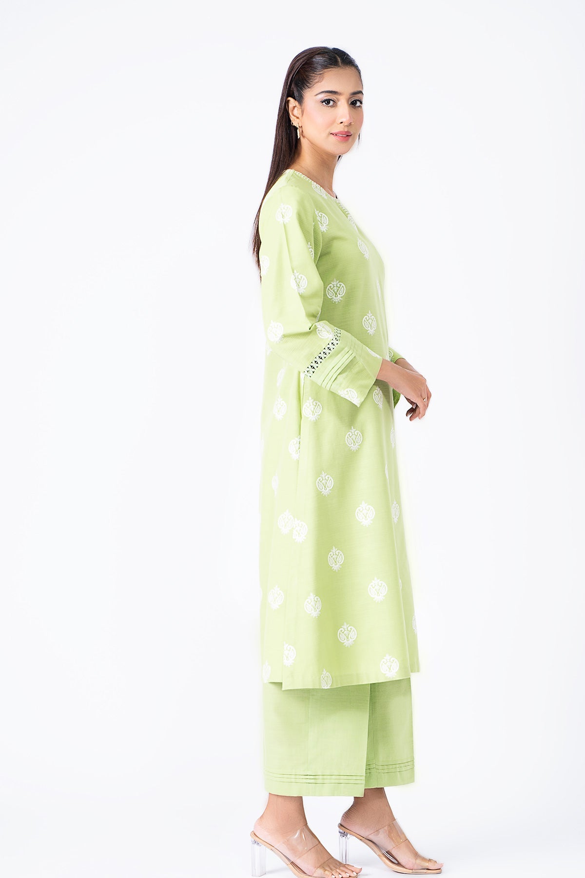 Kayseria - 2 Piece Slub Khaddar Shirt & Shalwar