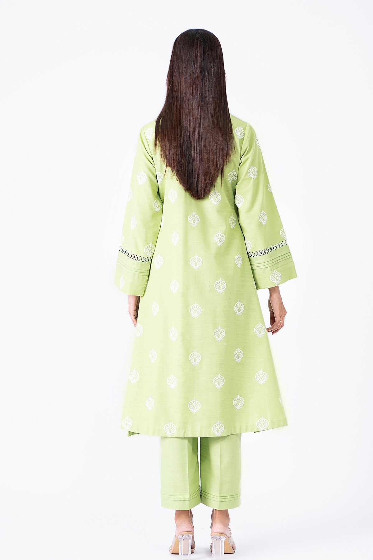 Kayseria - 2 Piece Slub Khaddar Shirt & Shalwar