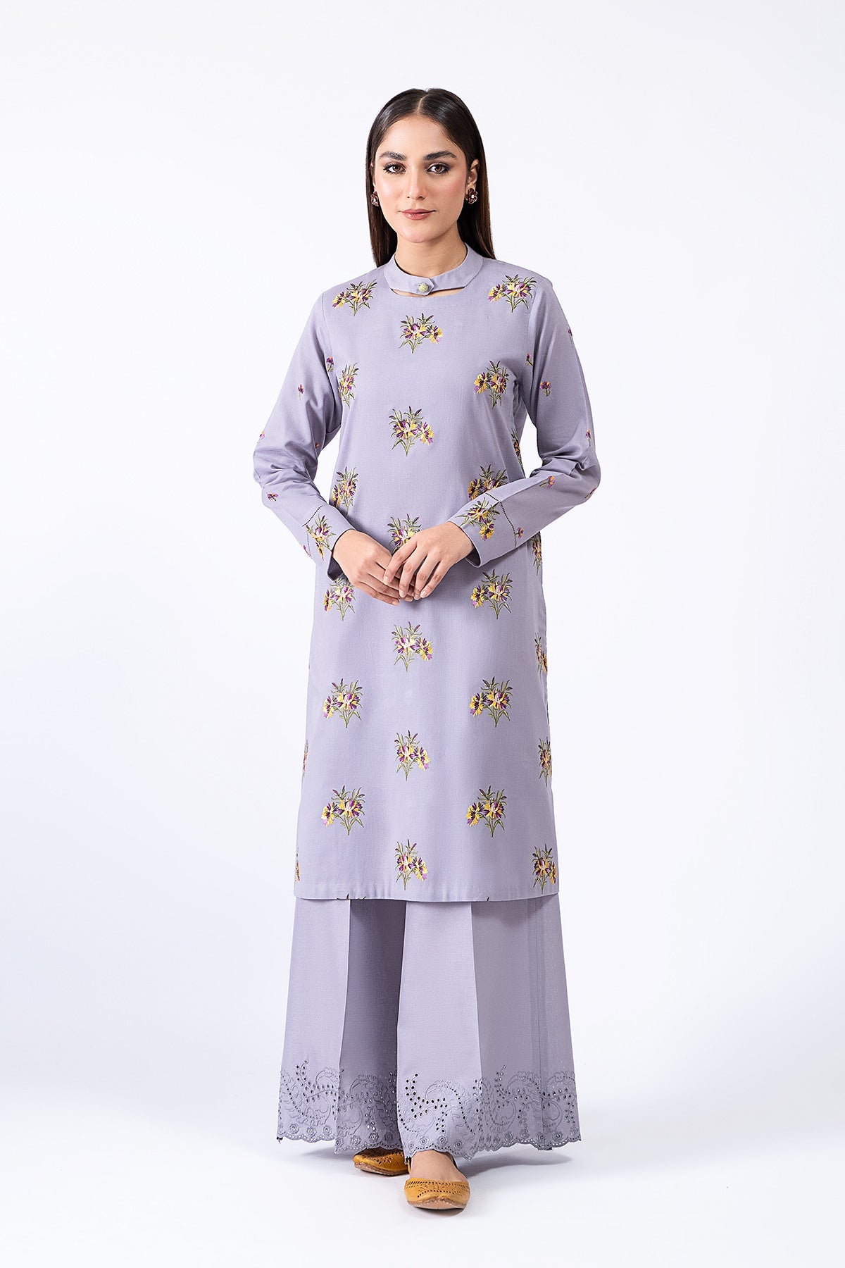 Kayseria - 2 Piece Khaddar Shirt & Shalwar