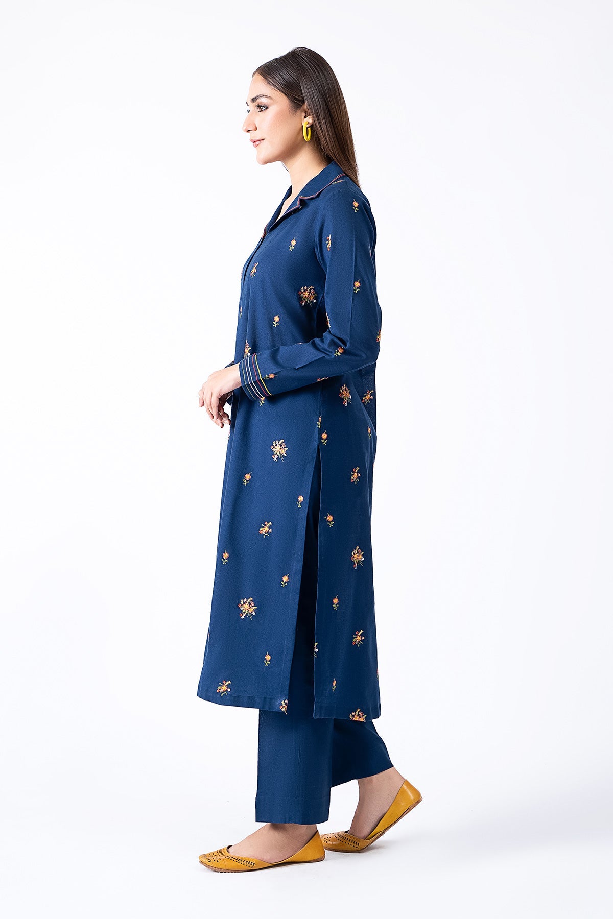 Kayseria - 2 Piece Khaddar Shirt & Shalwar