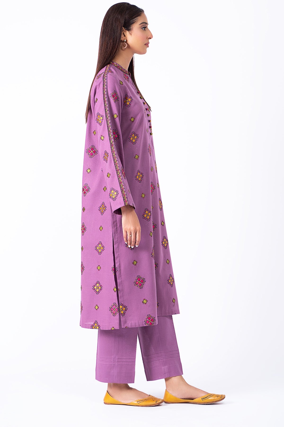 Kayseria - 2 Piece Khaddar Shirt & Shalwar