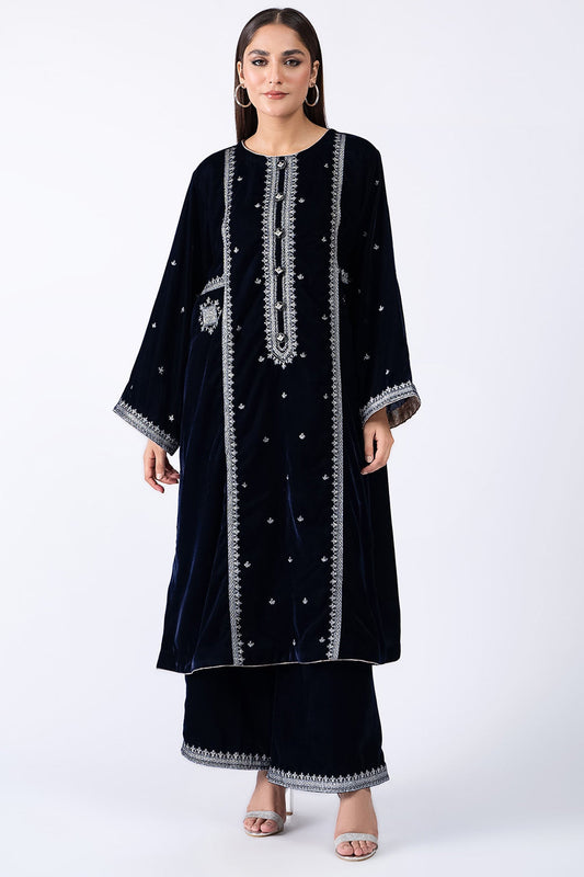 Kayseria - 2 Piece Velvet Shirt & Shalwar