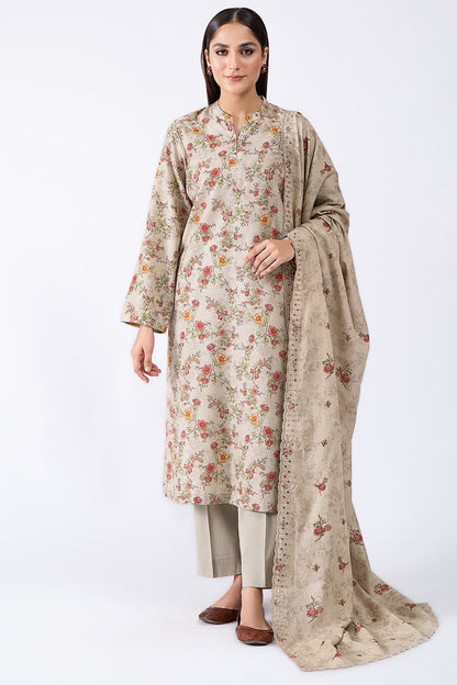 Kayseria - 3 Piece Khaddar Suit