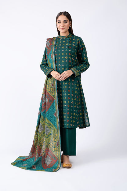 Kayseria - 3 Piece Khaddar Suit