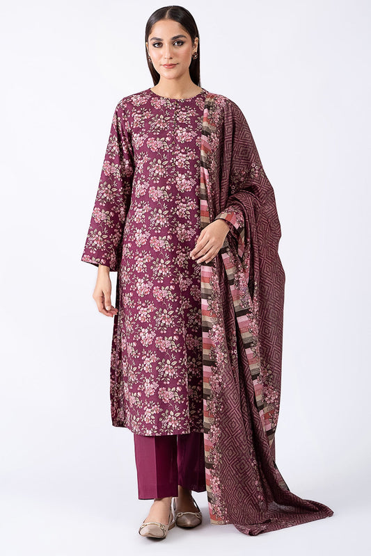 Kayseria - 3 Piece Khaddar Suit