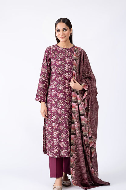 Kayseria - 3 Piece Khaddar Suit