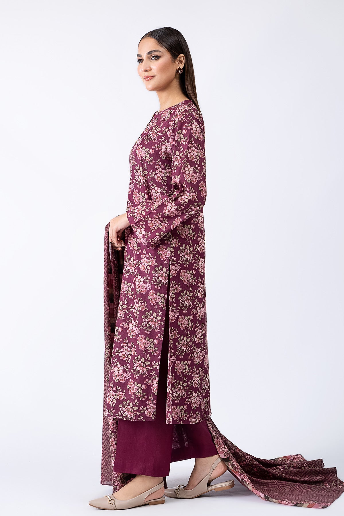 Kayseria - 3 Piece Khaddar Suit