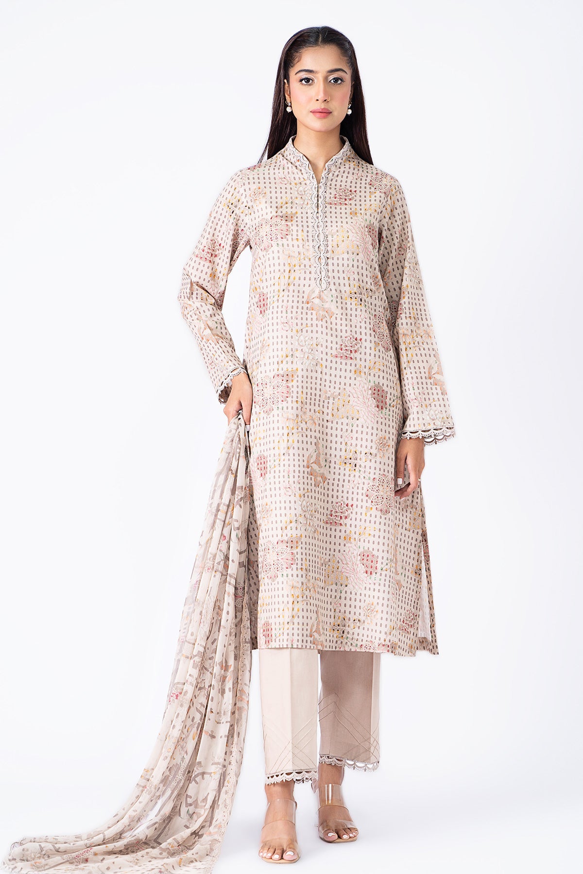 Kayseria - 3 Piece Khaddar Suit