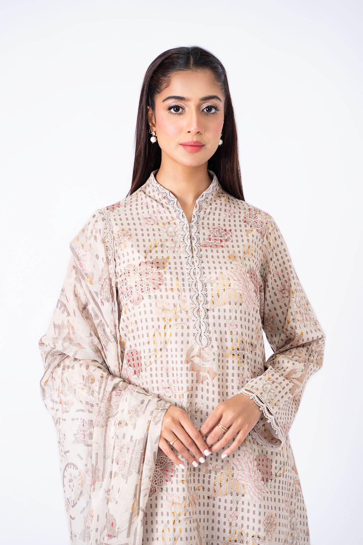 Kayseria - 3 Piece Khaddar Suit