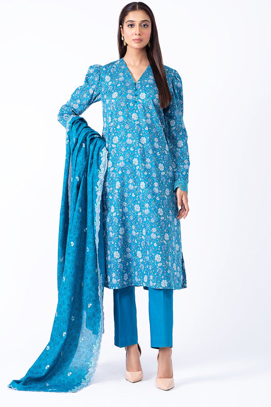 Kayseria - 3 Piece Khaddar Suit