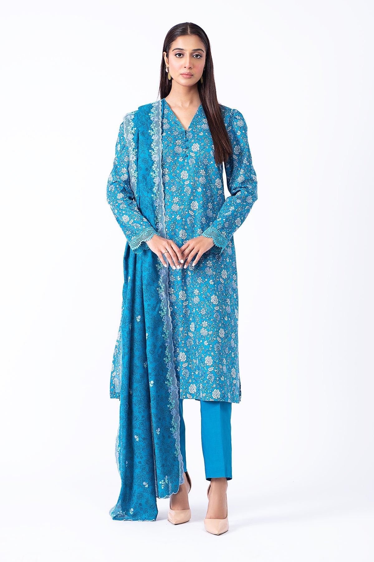 Kayseria - 3 Piece Khaddar Suit