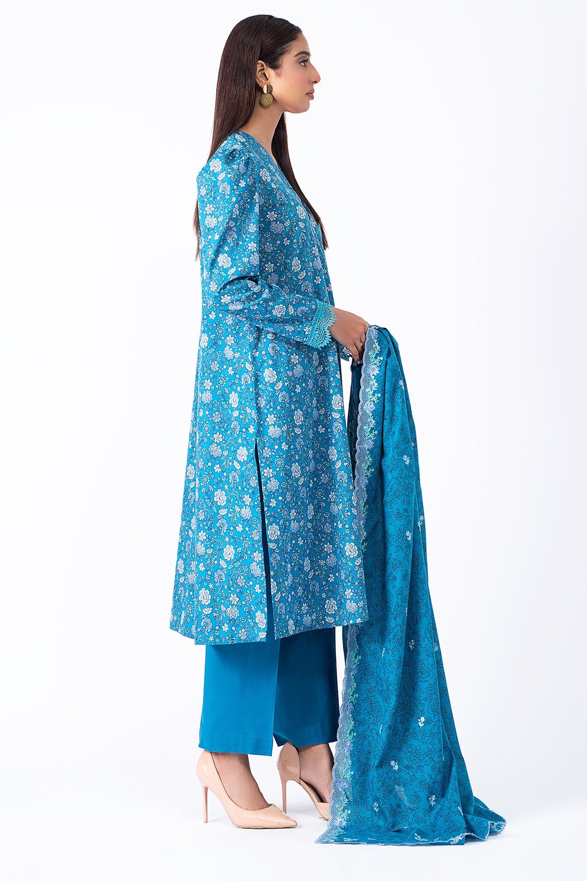 Kayseria - 3 Piece Khaddar Suit