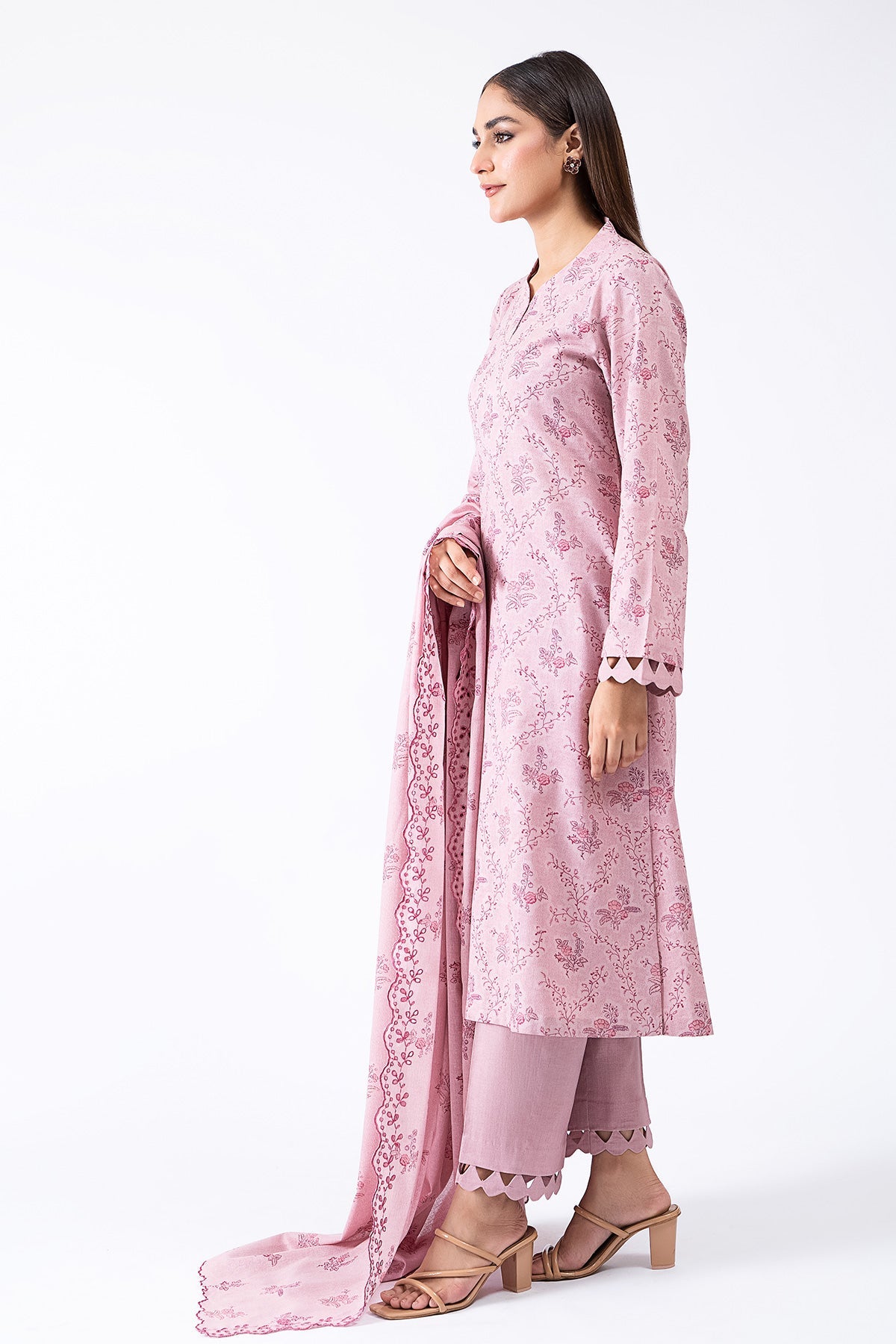 Kayseria - 3 Piece Khaddar Suit