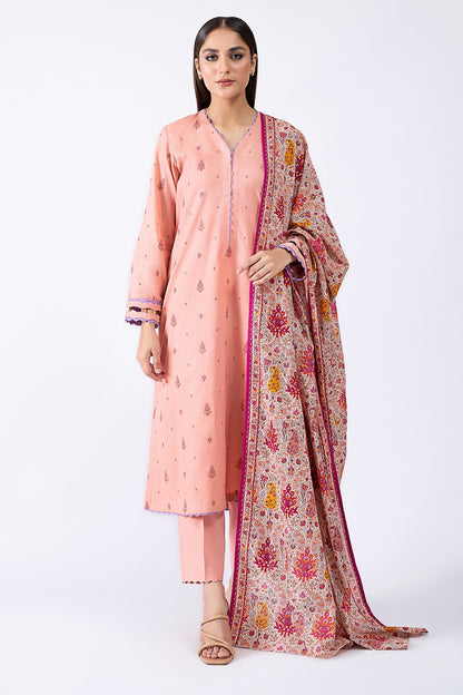 Kayseria - 3 Piece Khaddar Suit