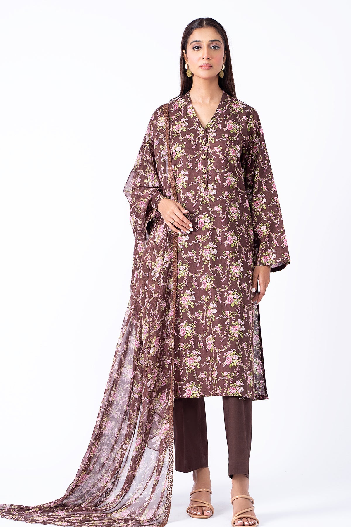 Kayseria - 3 Piece Khaddar Suit