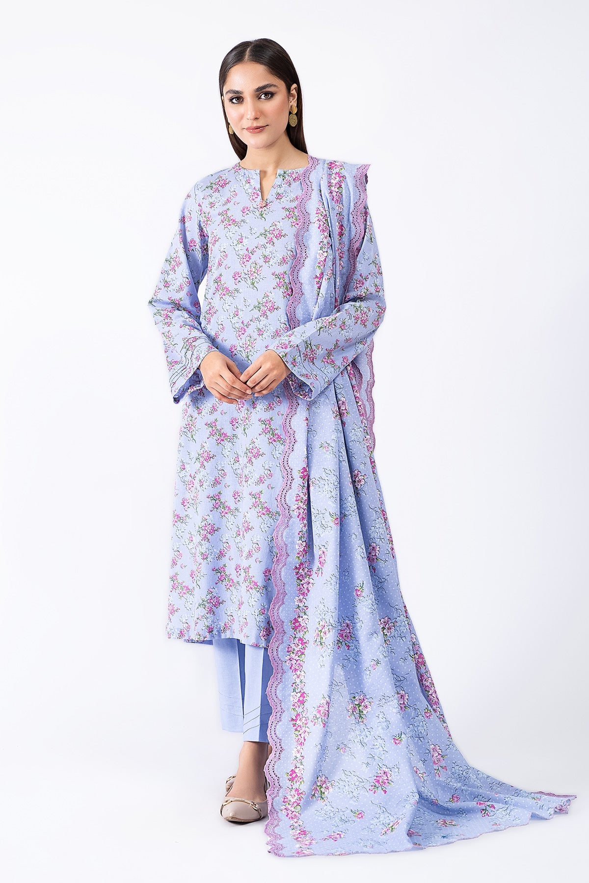 Kayseria - 3 Piece Khaddar Suit