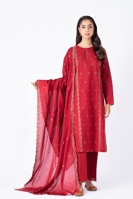 Kayseria - 3 Piece Khaddar Suit