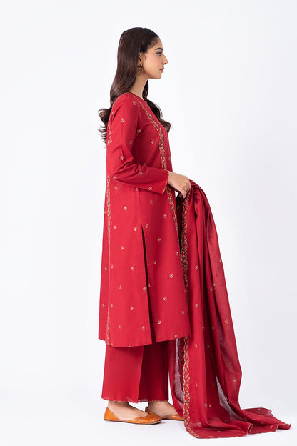 Kayseria - 3 Piece Khaddar Suit