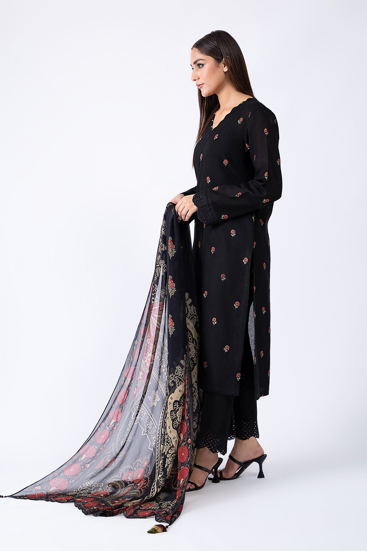 Kayseria - 3 Piece Khaddar Suit