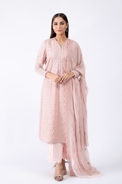 Kayseria - 2 Piece Pk Chffon Shirt & Dupatta