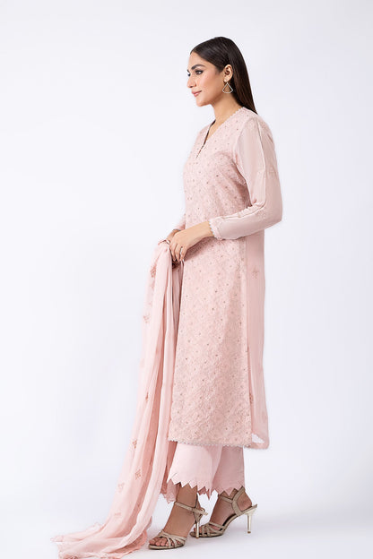 Kayseria - 2 Piece Pk Chffon Shirt & Dupatta