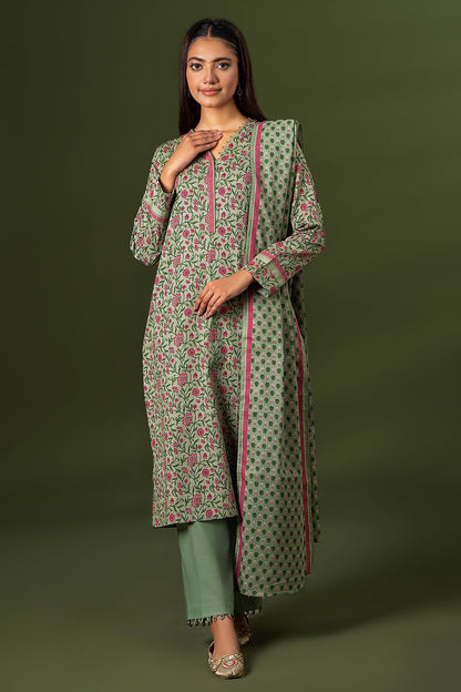 Kayseria - 3 Piece Khaddar Suit