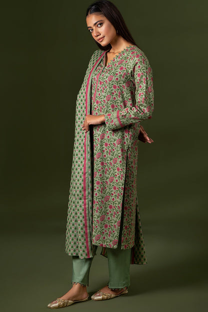 Kayseria - 3 Piece Khaddar Suit