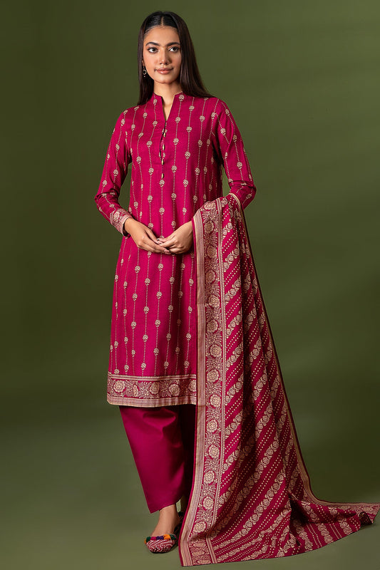 Kayseria - 3 Piece Khaddar Suit