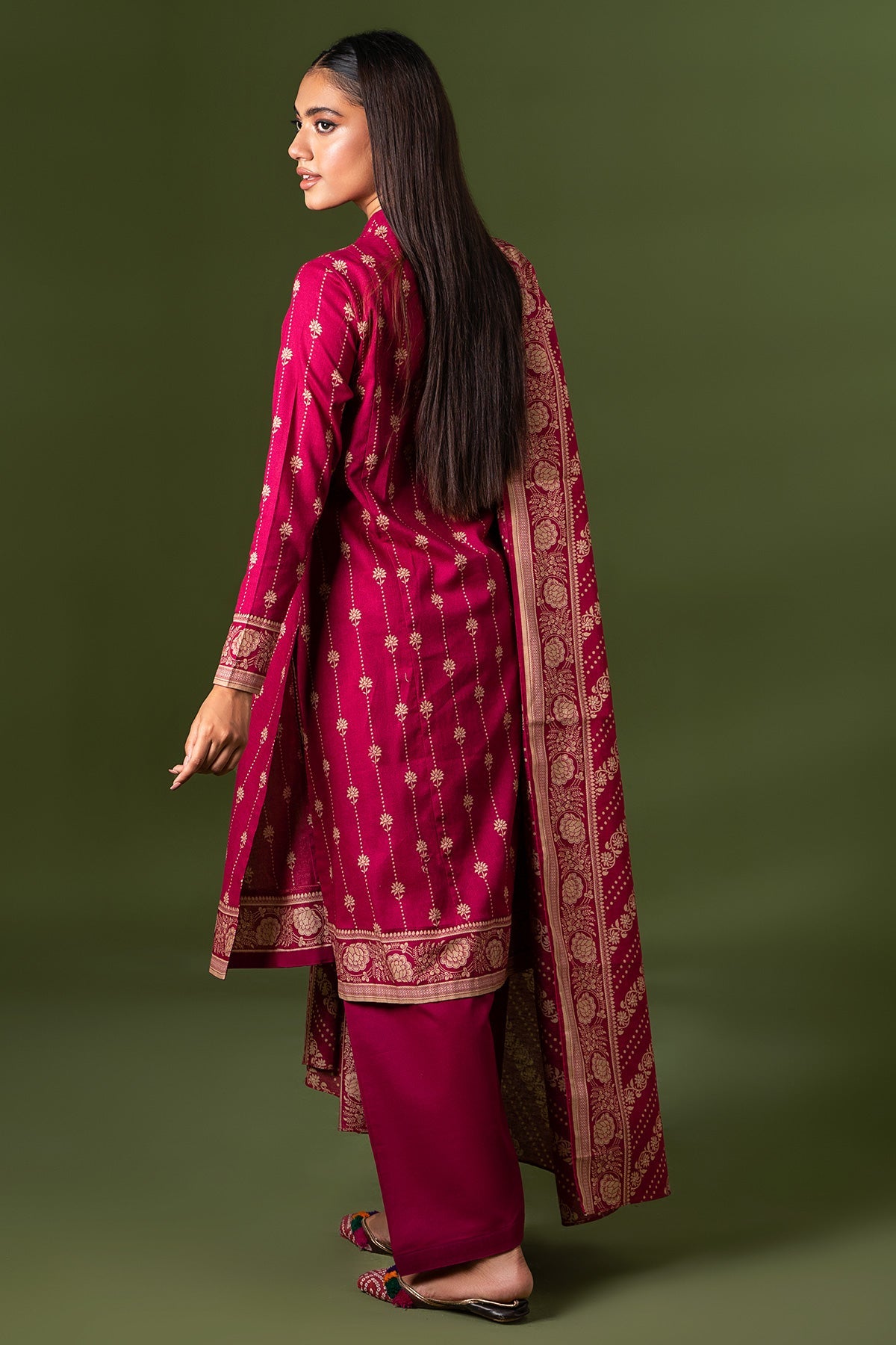 Kayseria - 3 Piece Khaddar Suit