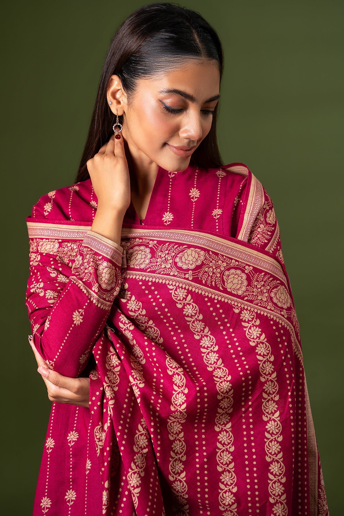 Kayseria - 3 Piece Khaddar Suit