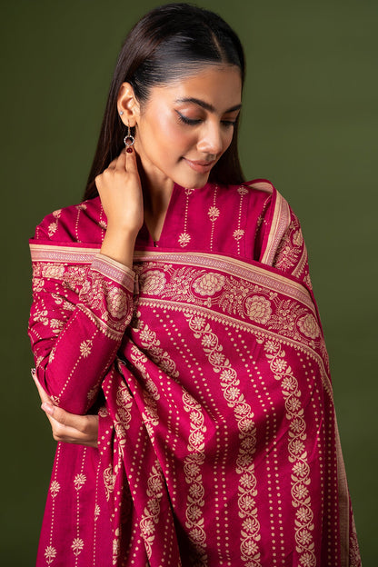 Kayseria - 3 Piece Khaddar Suit