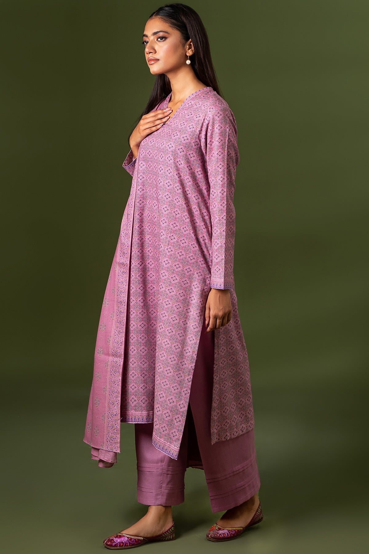 Kayseria - 3 Piece Khaddar Suit