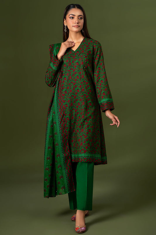 Kayseria - 3 Piece Khaddar Suit