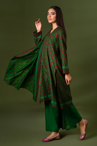 Kayseria - 3 Piece Khaddar Suit