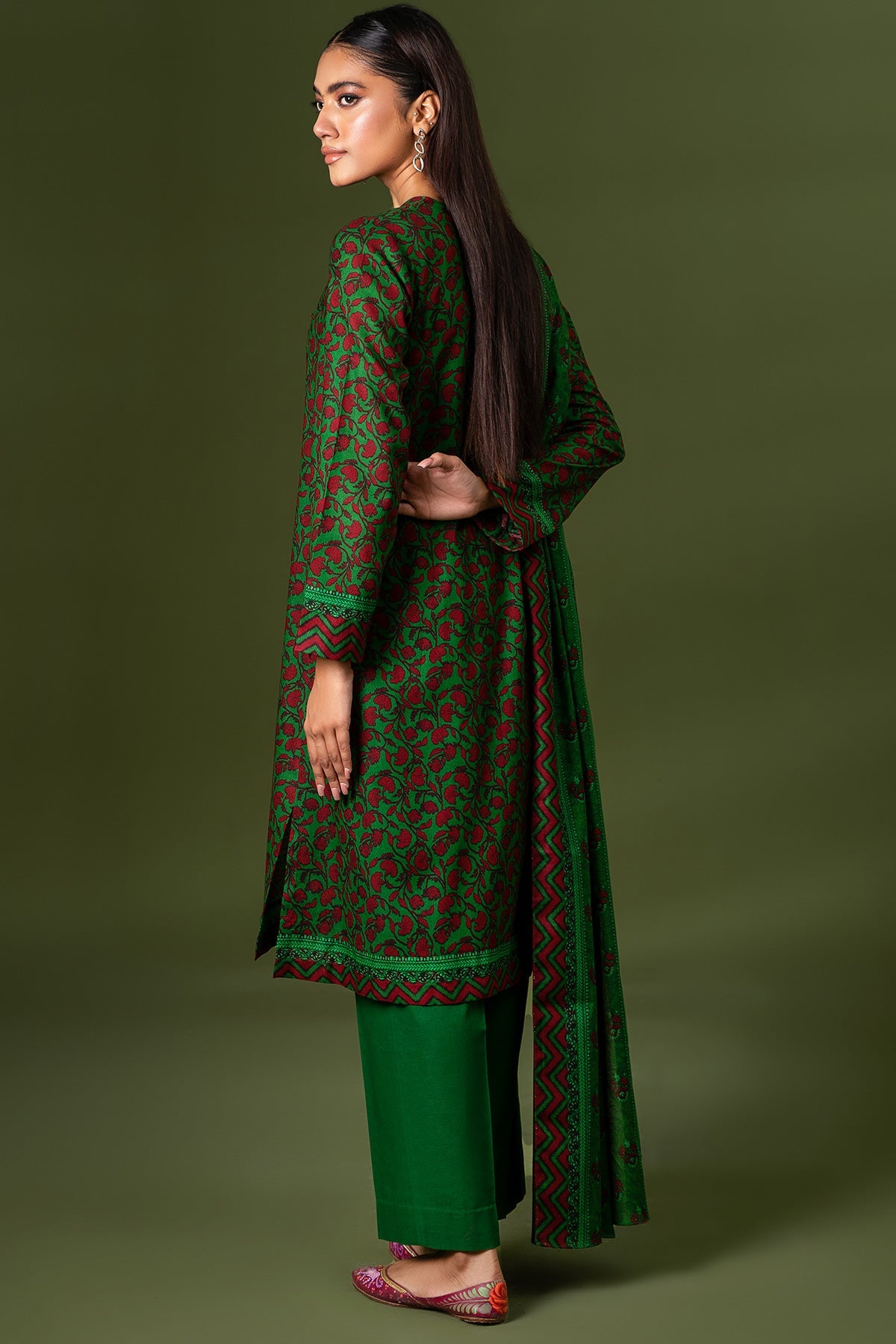 Kayseria - 3 Piece Khaddar Suit