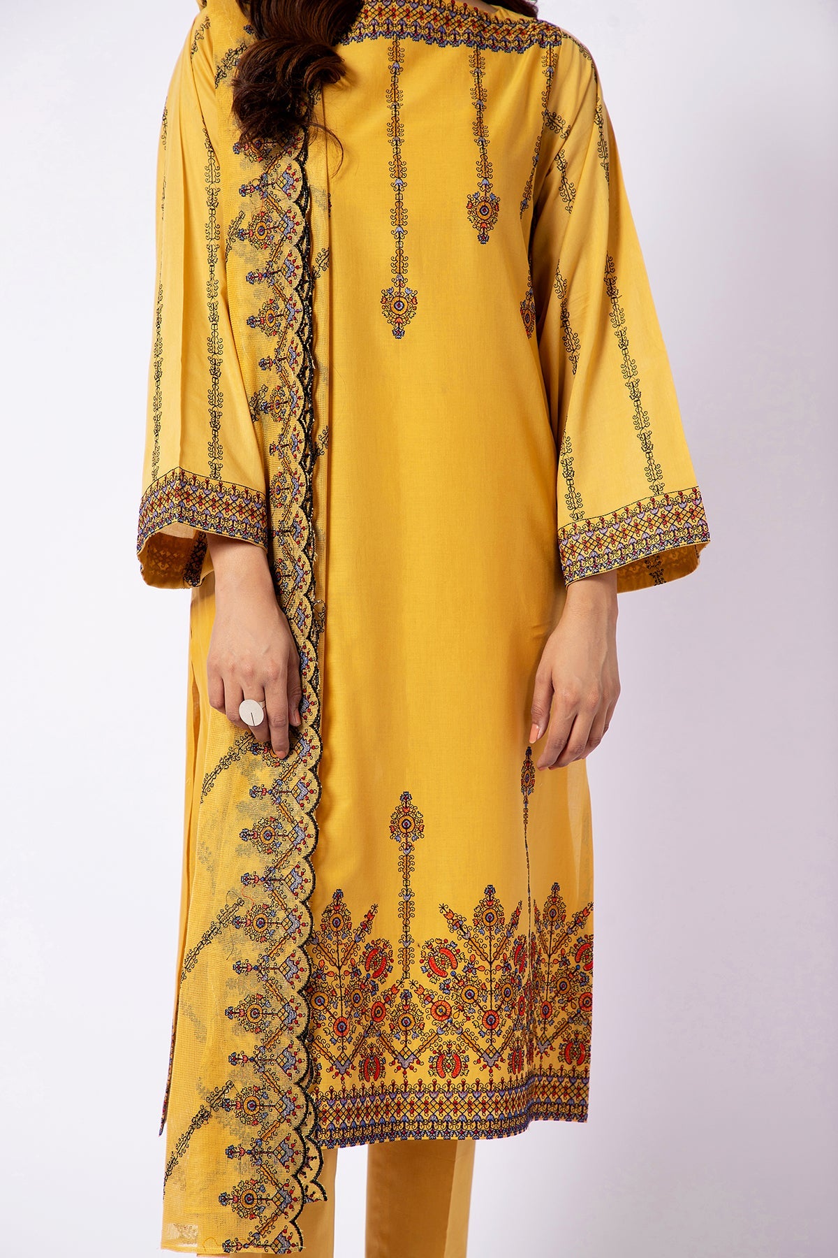 Kayseria - 3 Piece Cotton Lawn Suit