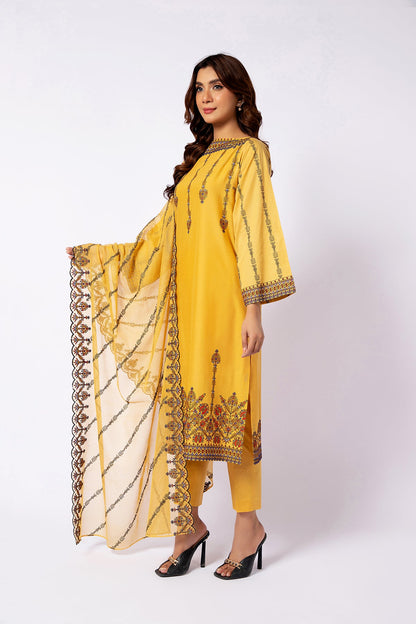 Kayseria - 3 Piece Cotton Lawn Suit