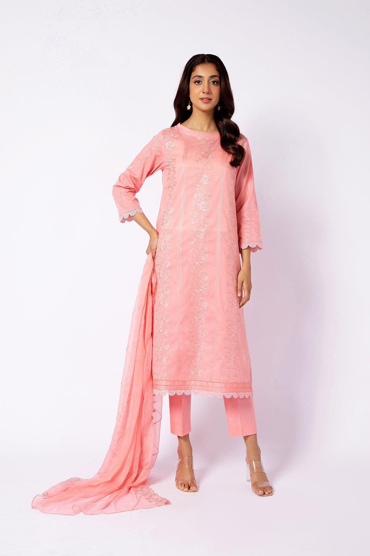 Kayseria - 3 Piece Cotton Lawn Suit