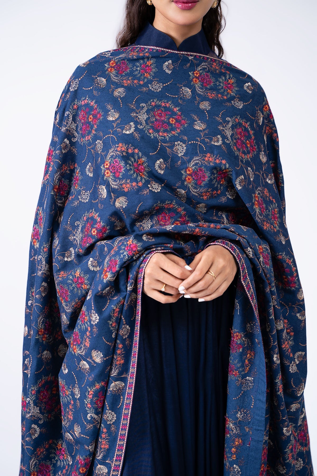 Kayseria - 1 Piece Viscose Karandi Shawl