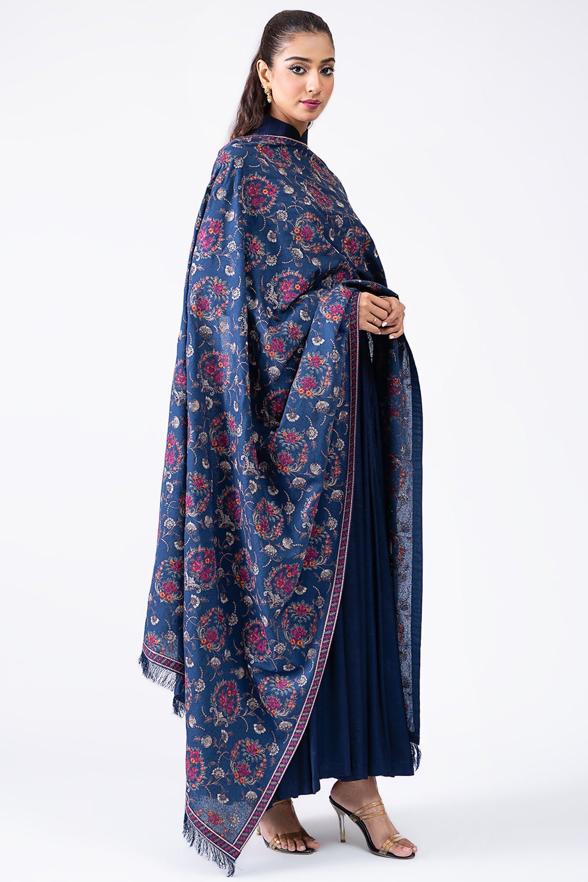 Kayseria - 1 Piece Viscose Karandi Shawl