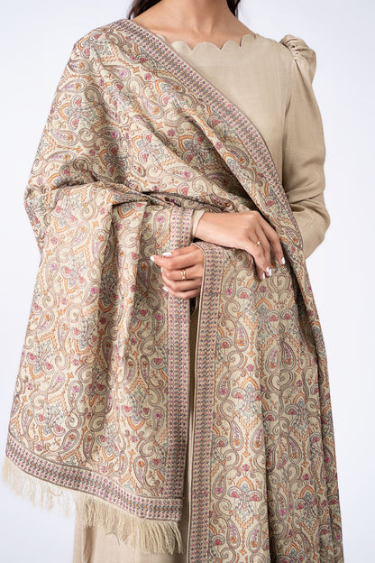 Kayseria - 1 Piece Viscose Karandi Shawl