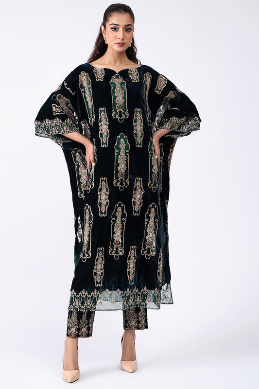 Kayseria - 2 Piece Velvet Shirt & Shalwar