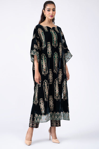 Kayseria - 2 Piece Velvet Shirt & Shalwar